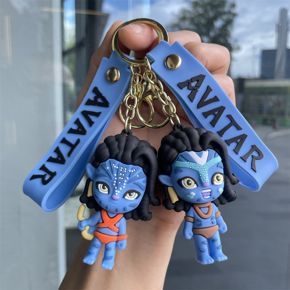 Resin Art Accessories - Yaratıcı Avatar Jake Sully Neytiri Anahtarlık