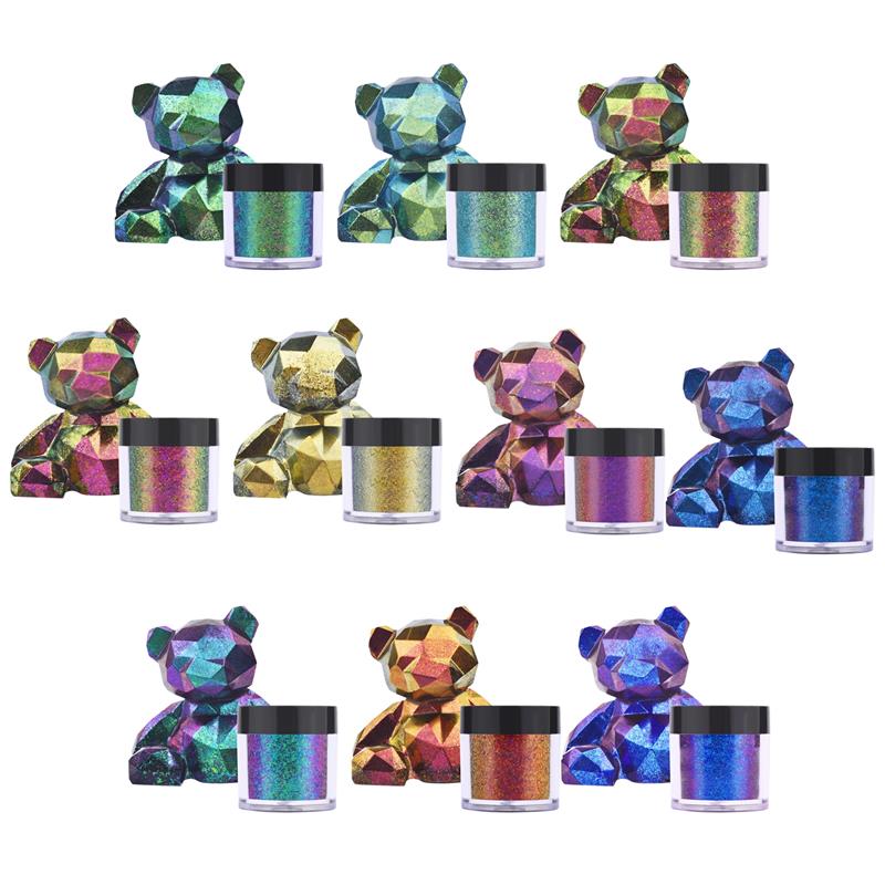 Glitter Powder Resin - Ayna bukalemunlar reçine Pigment Glitter sihirli