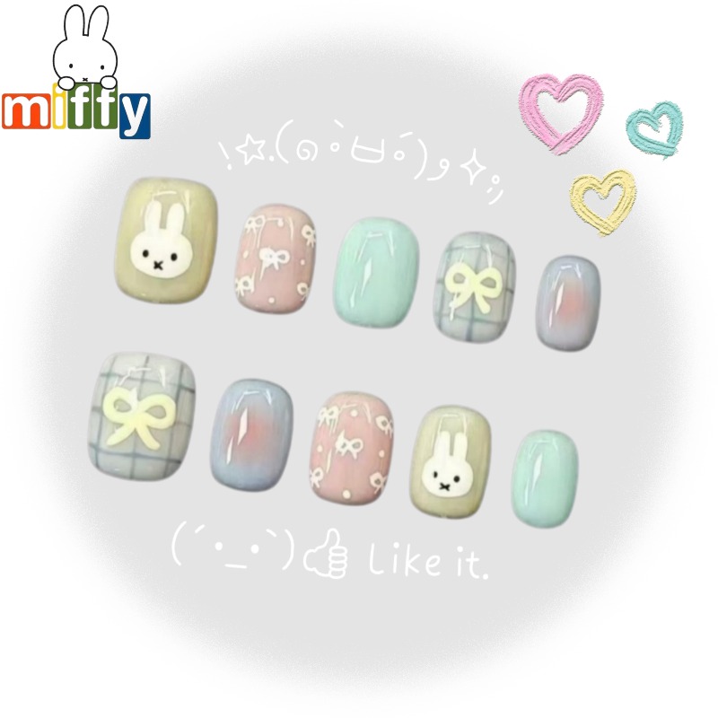 Resin Art Accessories - Miffy Tavşanı | Yumuşak ve Kabarık