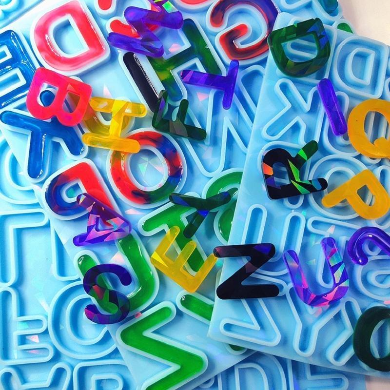 Mektup Küpe Reçine Kalıp Holog - Resin Art Letter Keychain incelemesi ve fiyatı