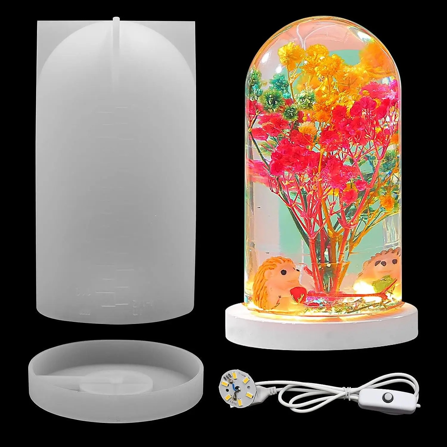 DIY Kristal Epoksi Reçine Kalı - Resin Art Light incelemesi ve fiyatı