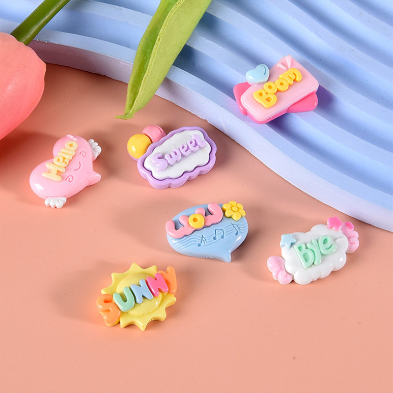 10/20/30 adet sevimli mektup d - Resin Art Letter Keychain incelemesi ve fiyatı