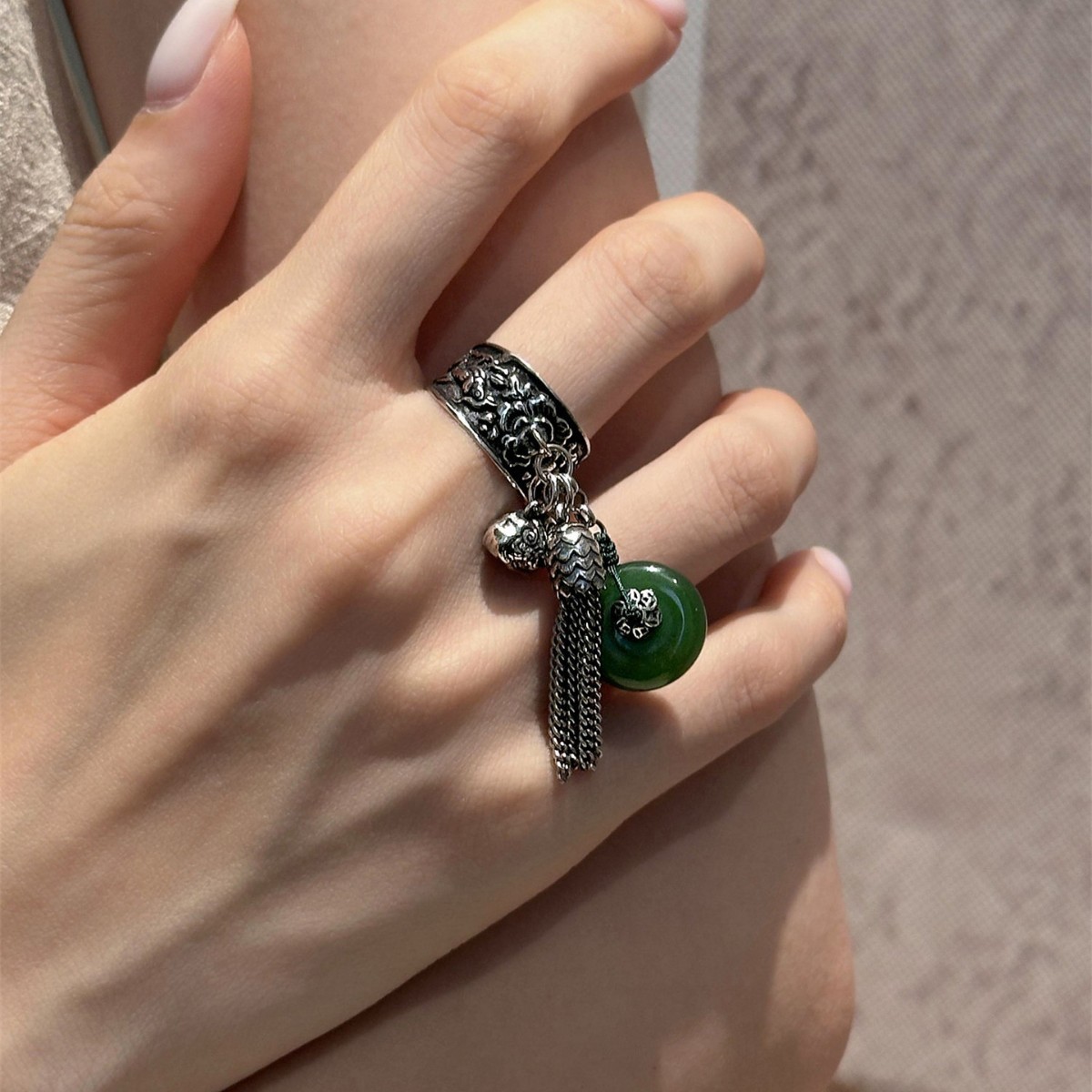 WJFH-ARTS Yeni Çin Tarzı Vinta - Resin Art Ring Design incelemesi ve fiyatı
