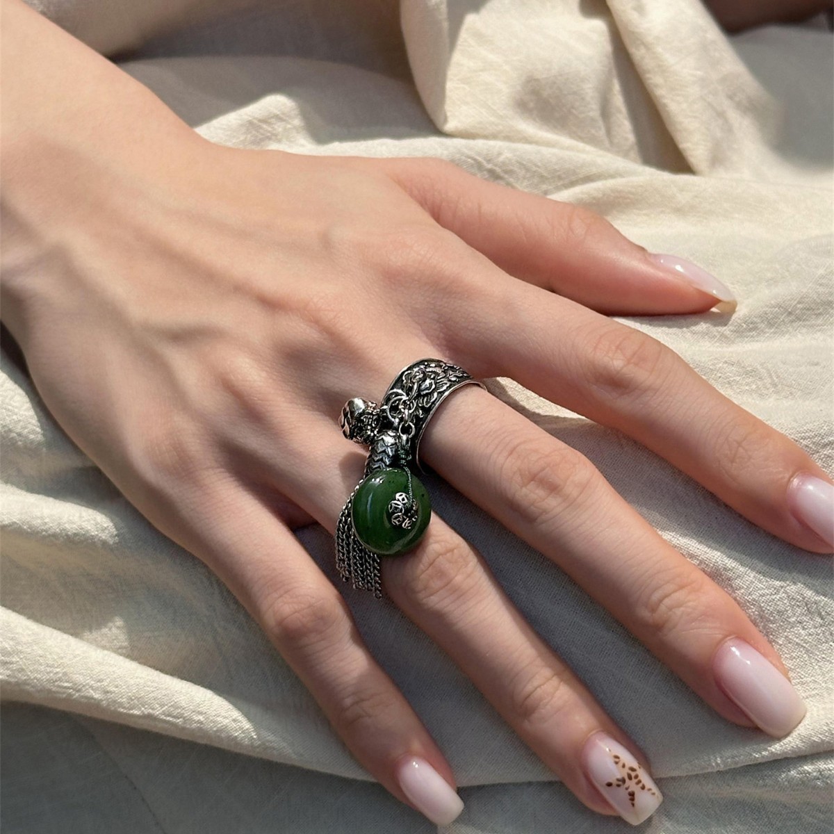 WJFH-ARTS Yeni Çin Tarzı Vinta - Resin Art Ring Design incelemesi ve fiyatı