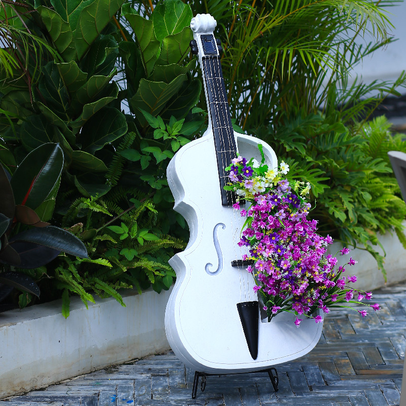 Çello Şeklinde Bahçe Heykeli B - Resin Art Sculptures incelemesi ve fiyatı