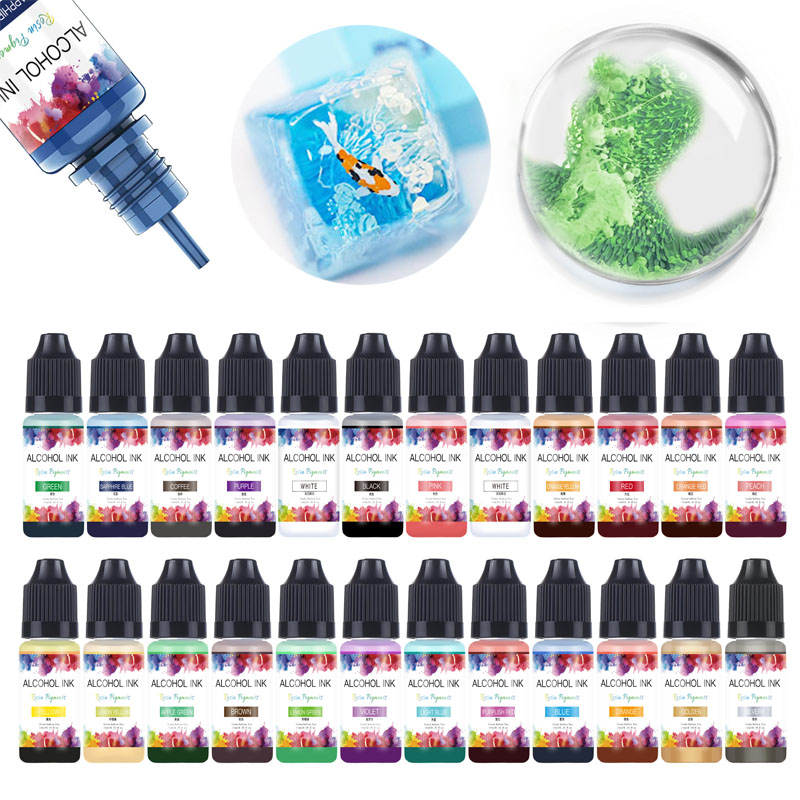 10 ml Sanat Mürekkep Alkol Reç - Resin Art Alcohol Ink incelemesi ve fiyatı