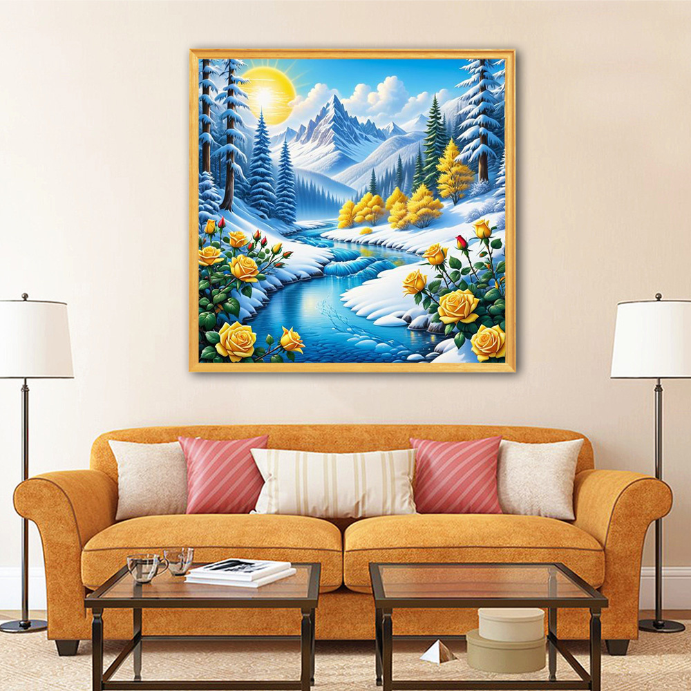Evershine Nehri Elmas Boyama M - Resin Art With Flowers incelemesi ve fiyatı