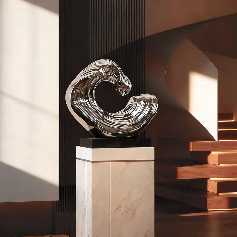 Modern Art Deco Geometrik Heyk - Resin Art Sculptures incelemesi ve fiyatı