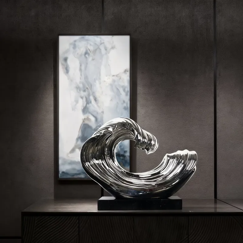 Modern Art Deco Geometrik Heyk - Resin Art Sculptures incelemesi ve fiyatı