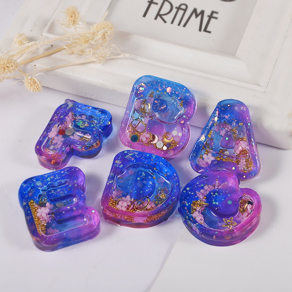 DIY Reçine Sanatı Dondurma Har - Resin Art Letter Keychain incelemesi ve fiyatı