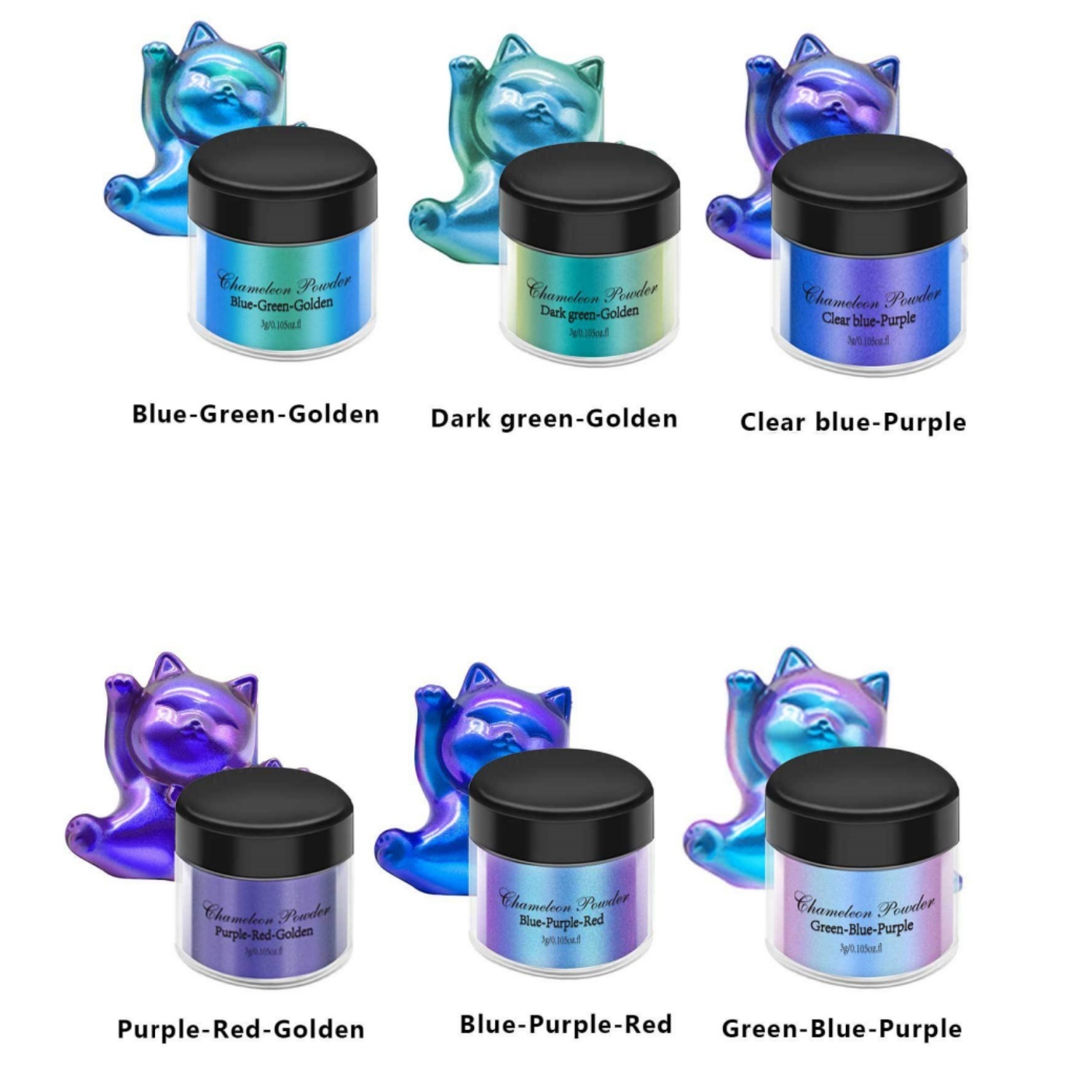 3g/şişe sihirli ayna toz bukal - Glitter Powder Resin incelemesi ve fiyatı