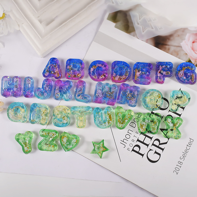DIY Reçine Sanat Dondurma Mekt - Resin Art Letter Keychain incelemesi ve fiyatı