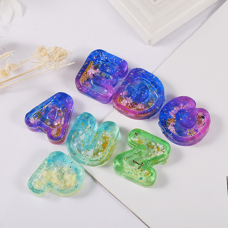 DIY Reçine Sanat Dondurma Mekt - Resin Art Letter Keychain incelemesi ve fiyatı