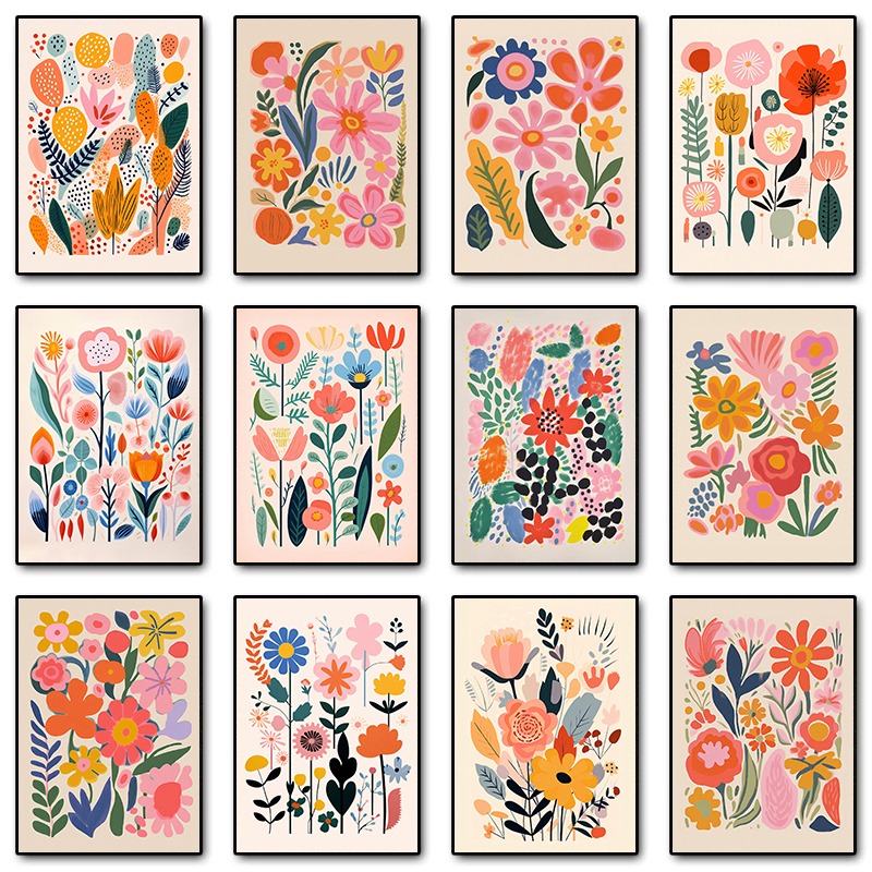 Vintage Orta Yüzyıl Çiçek İllü - Resin Art With Flowers incelemesi ve fiyatı