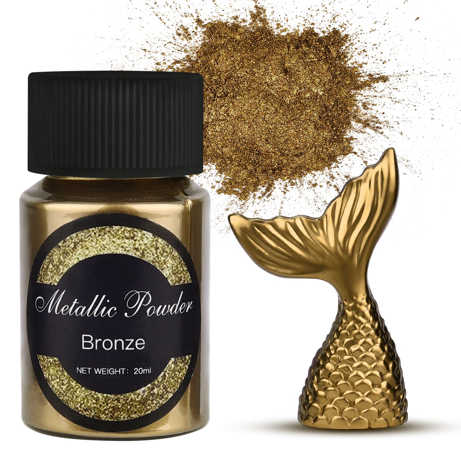 20ml/şişe metalik sim tozu alt - Glitter Powder Resin incelemesi ve fiyatı