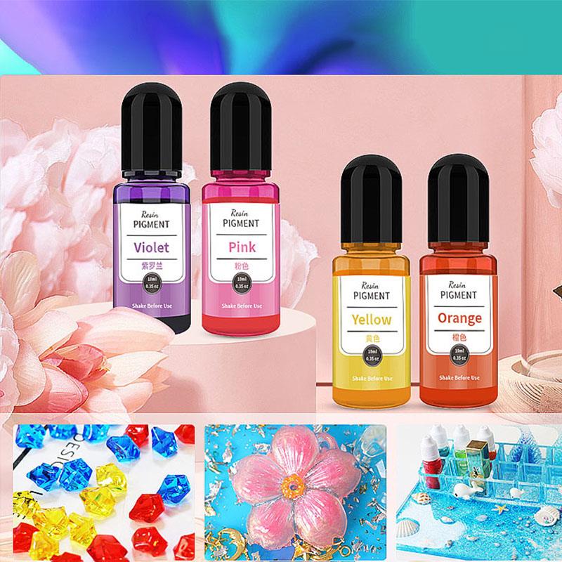 24 renk sanat mürekkep alkol r - Resin Art Alcohol Ink incelemesi ve fiyatı